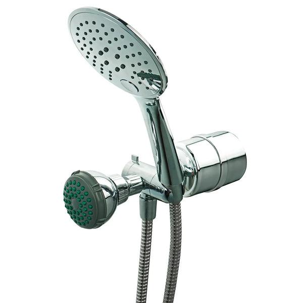 Handheld and Shower Head Combo Filter - Chrome
